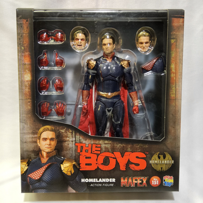 Homelander MAFEX Figure No. 151 - The Boys 6.3" Highly Detailed & Articulated