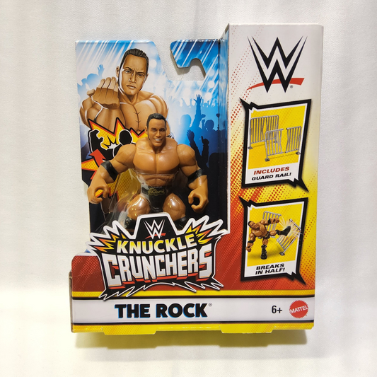 WWE Knuckle Crunchers The Rock Action Figure - Battle Accessory