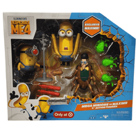 Despicable Me 4 Mega Minions vs Maxime Action Figure Set - 3 Figures, 5 POA