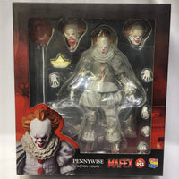 MAFEX 093 IT Pennywise Action Figure - 3 Heads, Red Balloon, 4 Sets of Hands