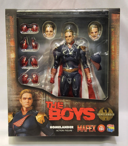 Homelander MAFEX Figure No. 151 The Boys 6.3" Highly Detailed & Articulated