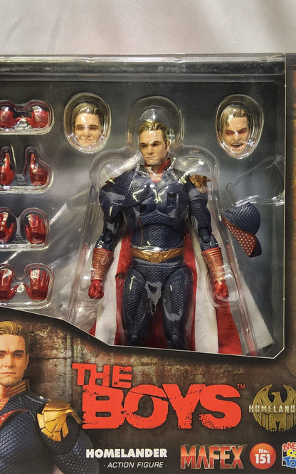 Homelander MAFEX Figure No. 151 The Boys 6.3" Highly Detailed & Articulated