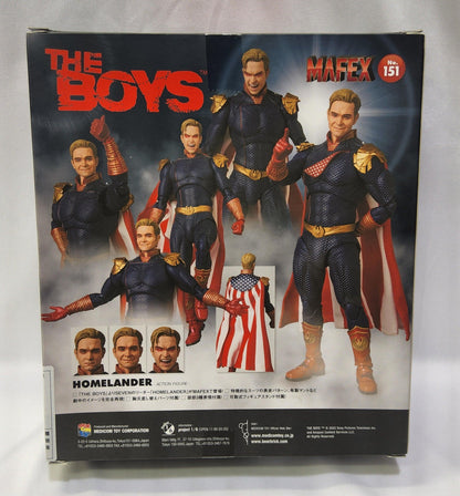 Homelander MAFEX Figure No. 151 The Boys 6.3" Highly Detailed & Articulated