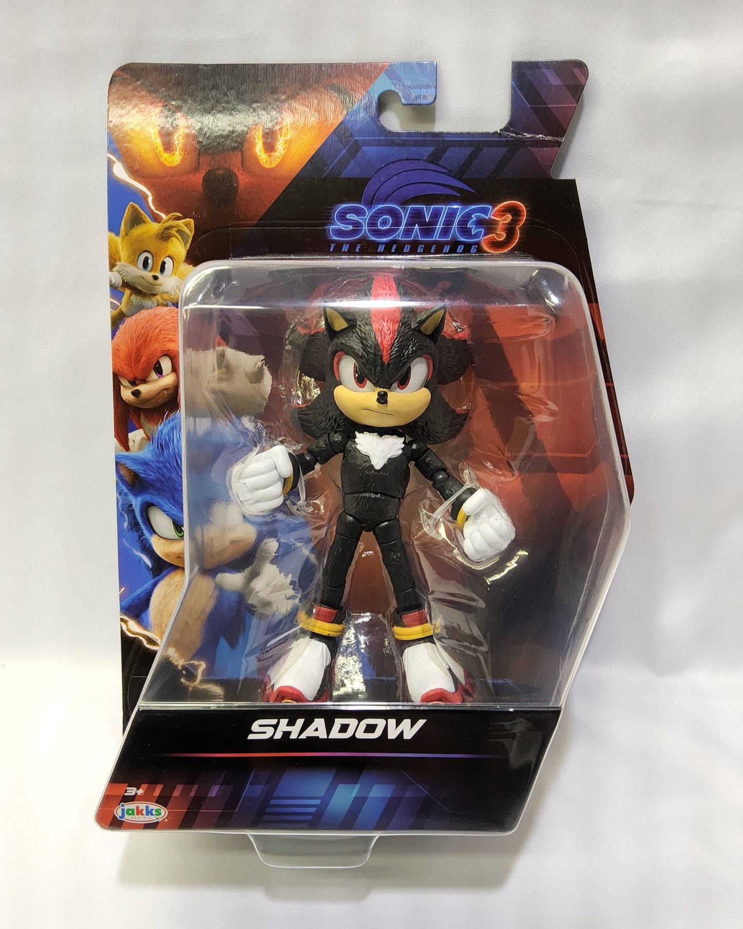 Sonic 3 Movie 5-Inch Shadow Action Figure – Highly Articulated Toy for Kids