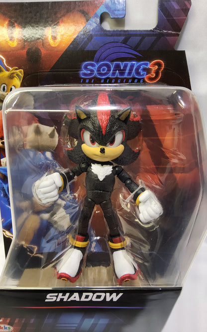 Sonic 3 Movie 5-Inch Shadow Action Figure – Highly Articulated Toy for Kids