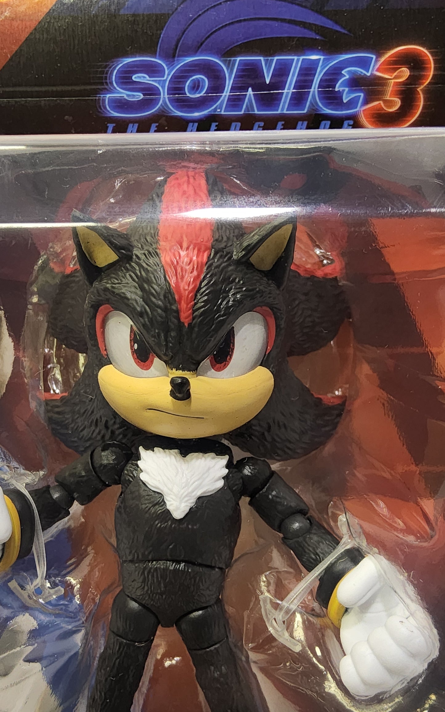 Sonic 3 Movie 5-Inch Shadow Action Figure – Highly Articulated Toy for Kids