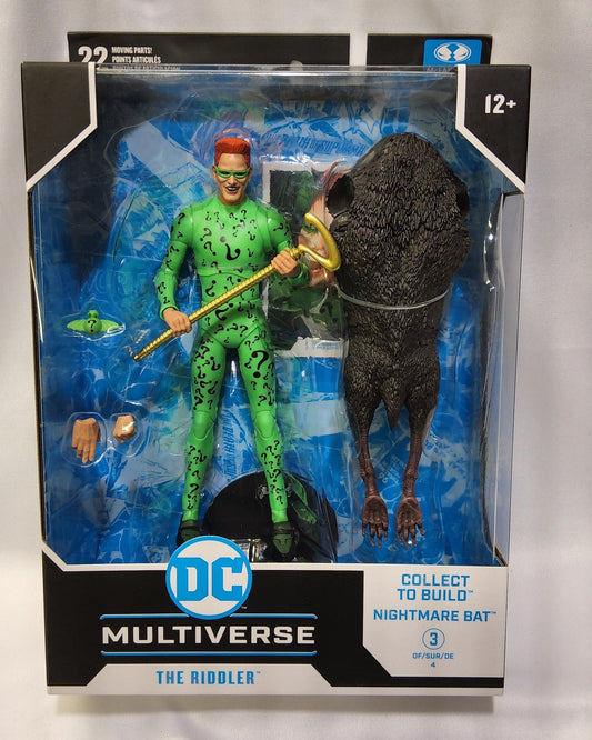 DC Build-A Wave 13 Riddler Action Figure - 7-Inch Scale, McFarlane Toys