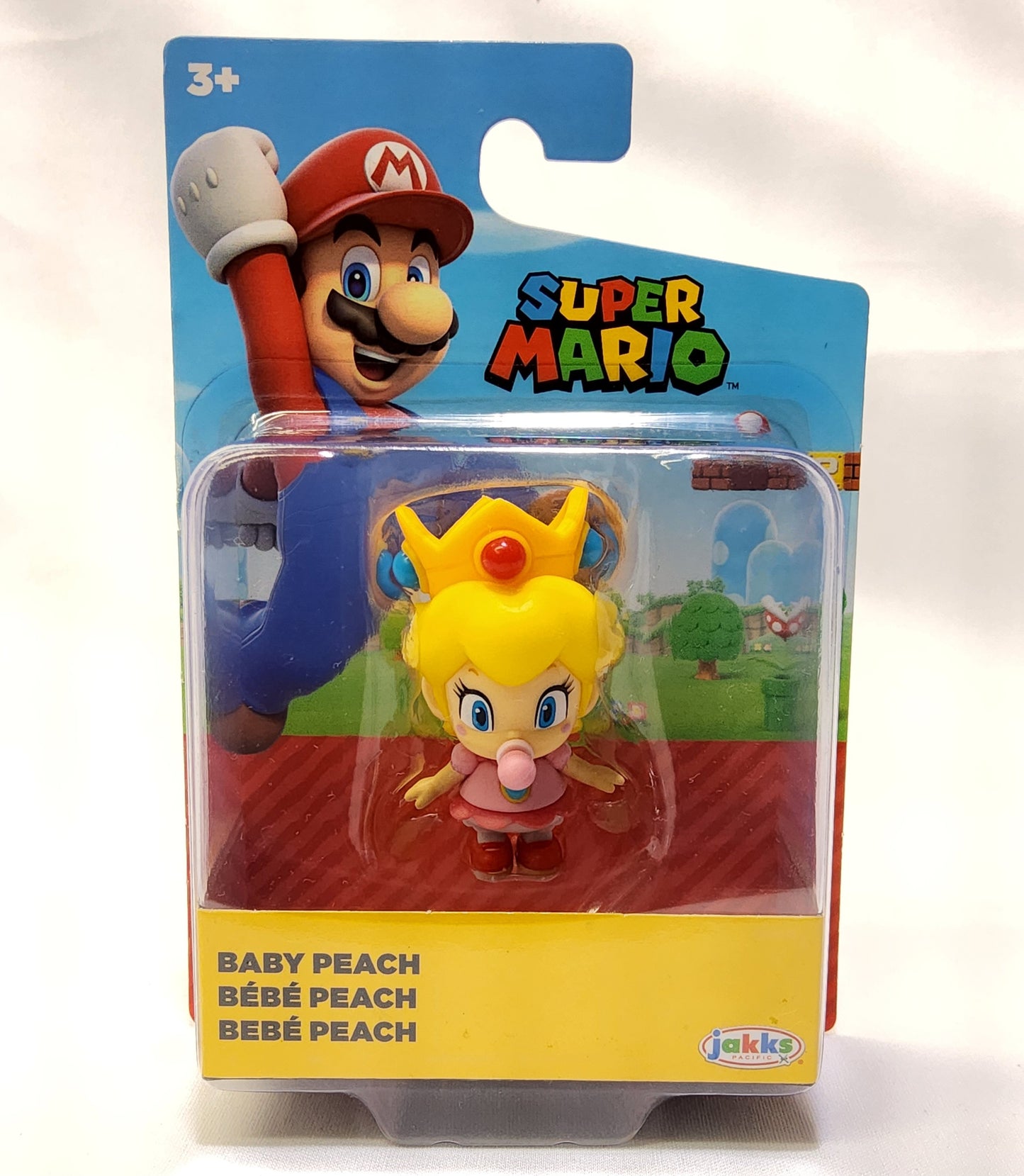 Super Mario 2.5-Inch Mini Action Figure - Baby Peach Collectible