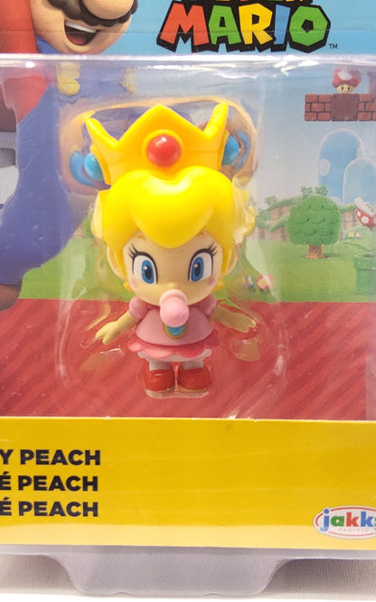 Super Mario 2.5-Inch Mini Action Figure - Baby Peach Collectible