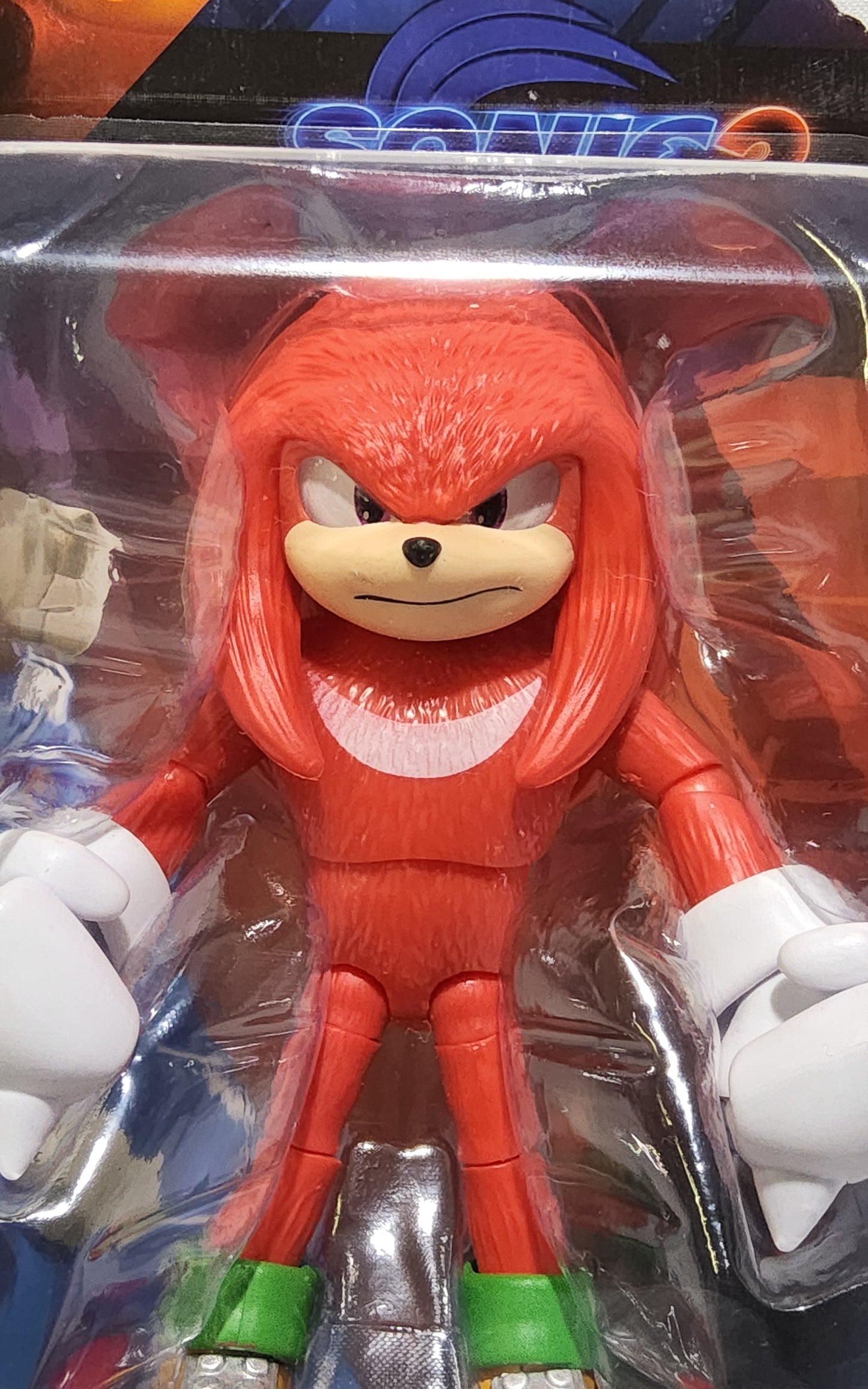 Sonic 3 Movie 5-Inch Knuckles Action Figure – Articulated Toy for Kids