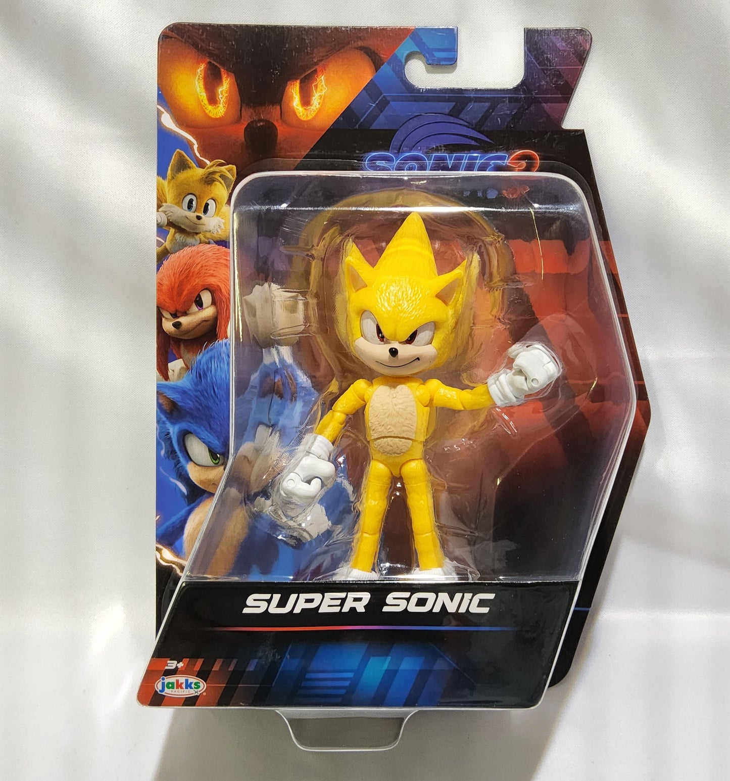 Sonic 3 Movie 5-Inch Super Sonic Action Figure – Highly Articulated Toy