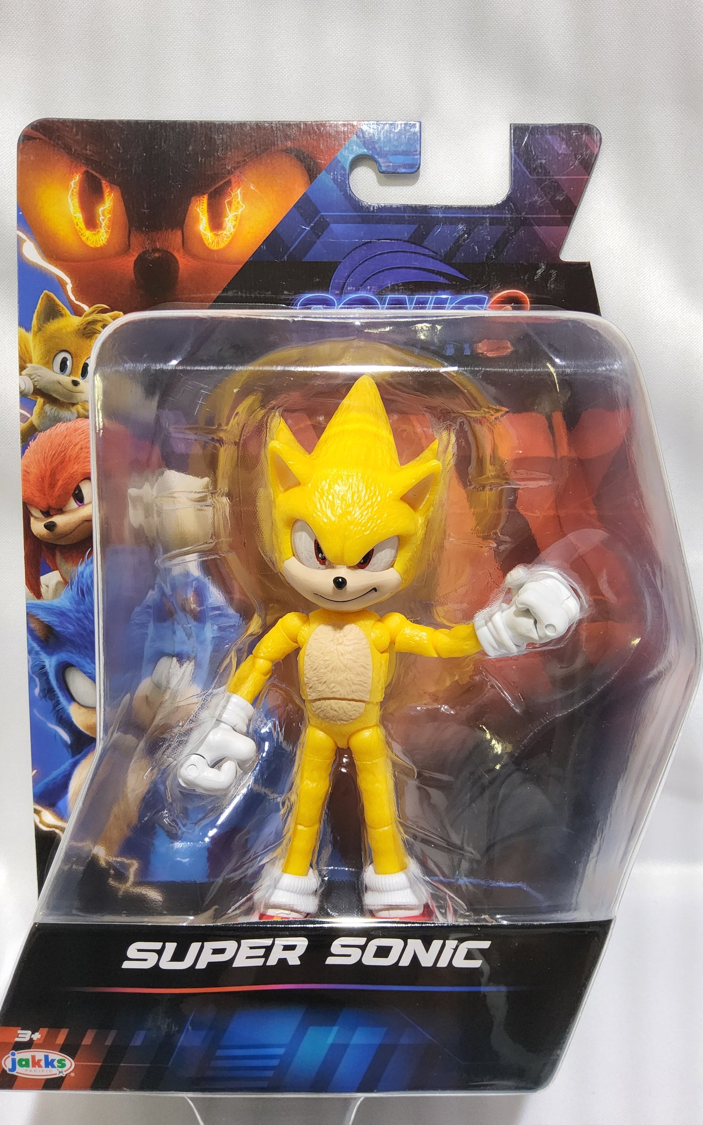 Sonic 3 Movie 5-Inch Super Sonic Action Figure – Highly Articulated Toy