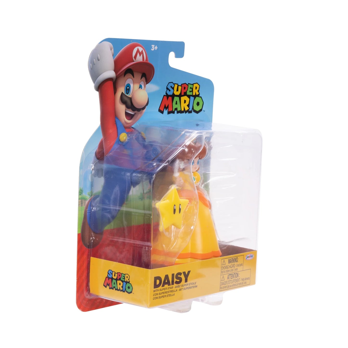 World of Nintendo Super Mario Daisy 4-Inch Articulated Action Figure