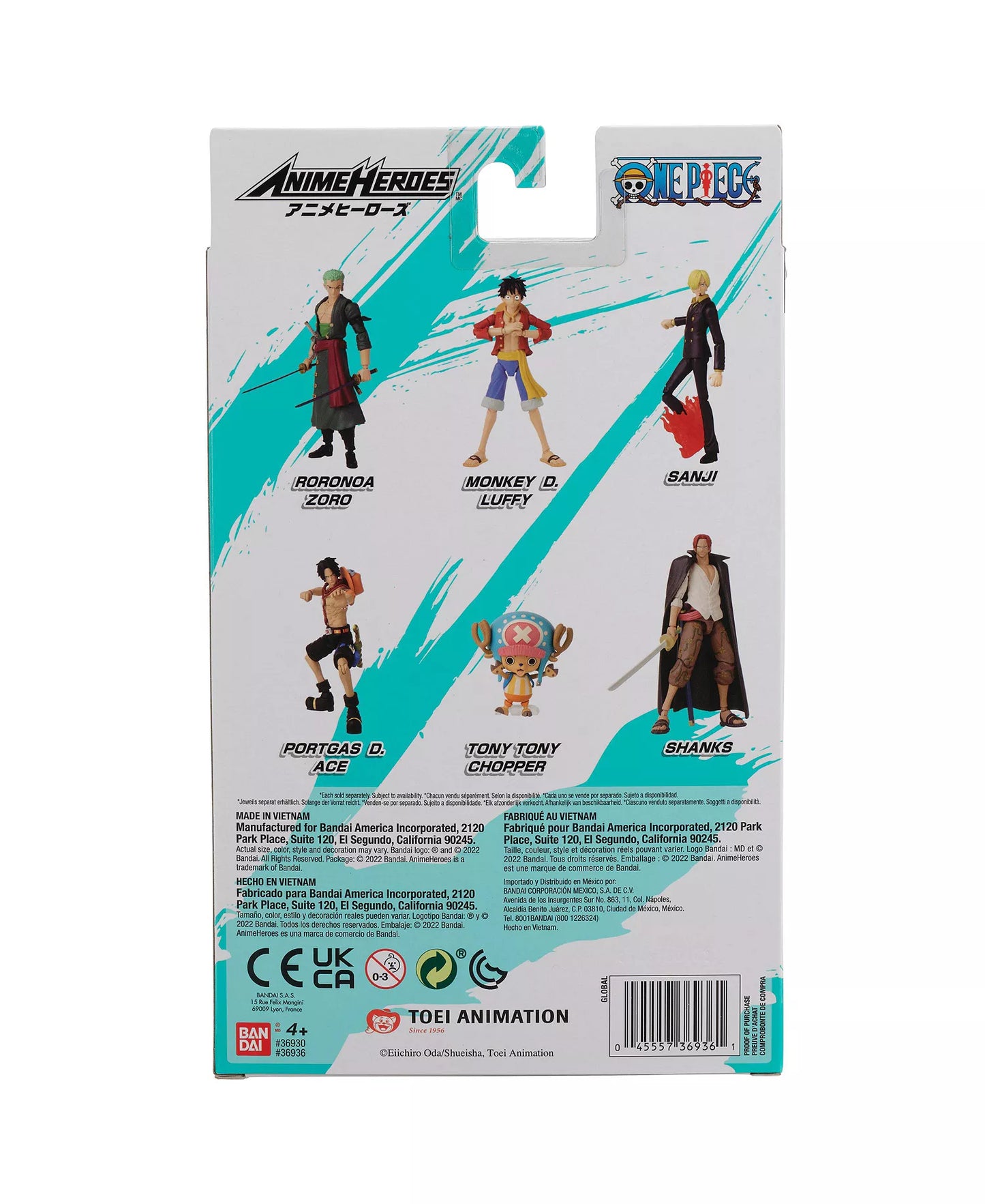 Tony Tony Chopper 2.5" Anime Heroes Action Figure – One Piece Collectible