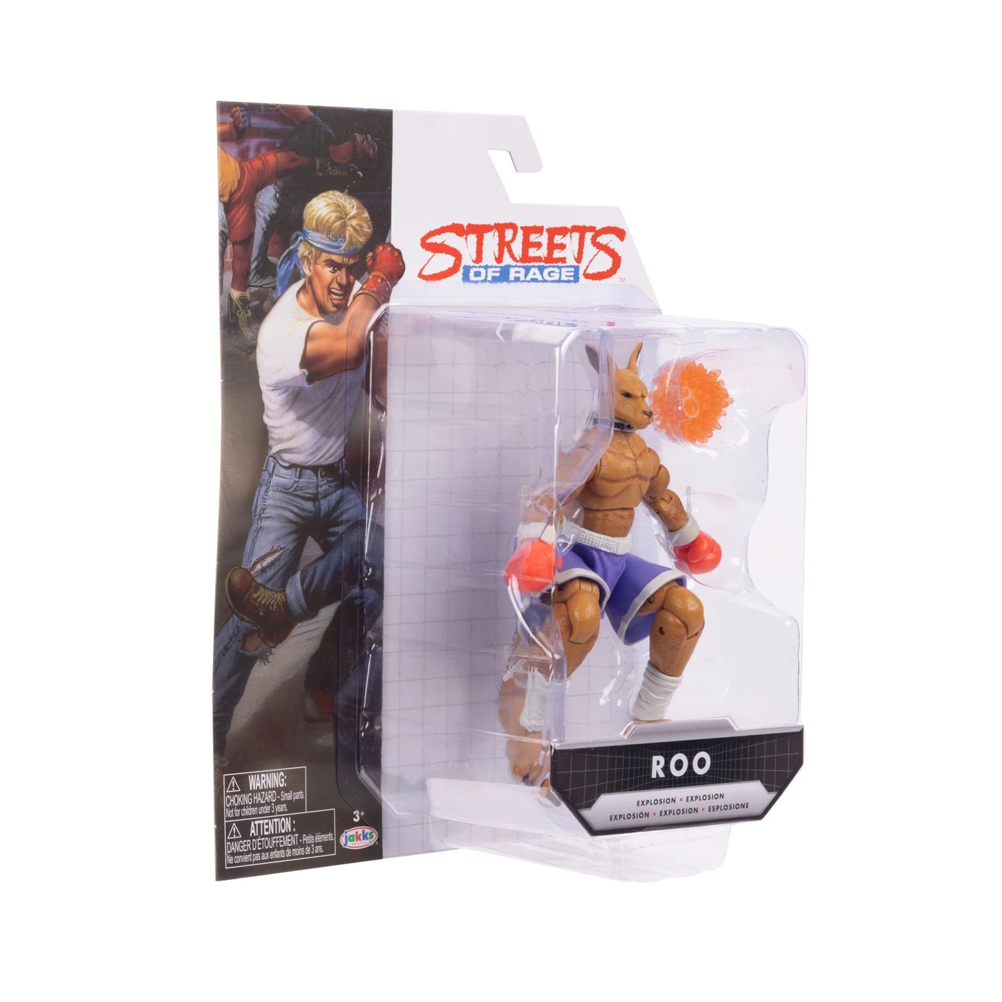 SEGA Streets of Rage Rage Roo 4-Inch Figure with 22 Points of Articulation