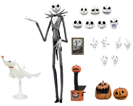 NECA Ultimate Jack Skellington Figure | 7” Nightmare Before Christmas