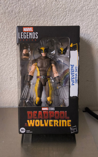 Marvel Legends Wolverine Brown Suit Deadpool & Wolverine 6-Inch Figure