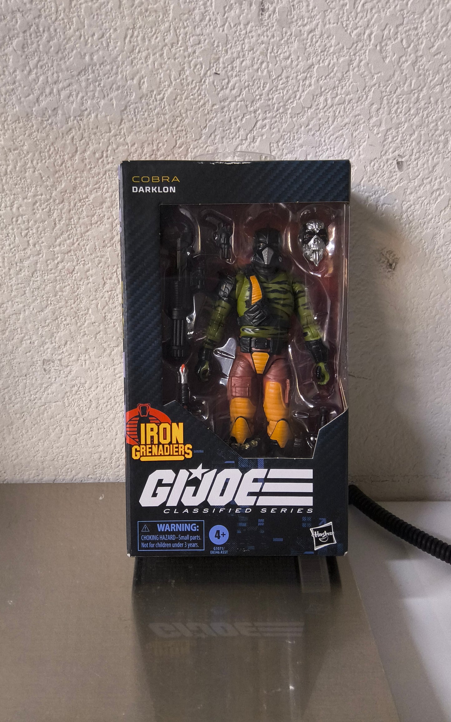 G.I. Joe Classified Series Darklon Iron Grenadiers 6-Inch Action Figure