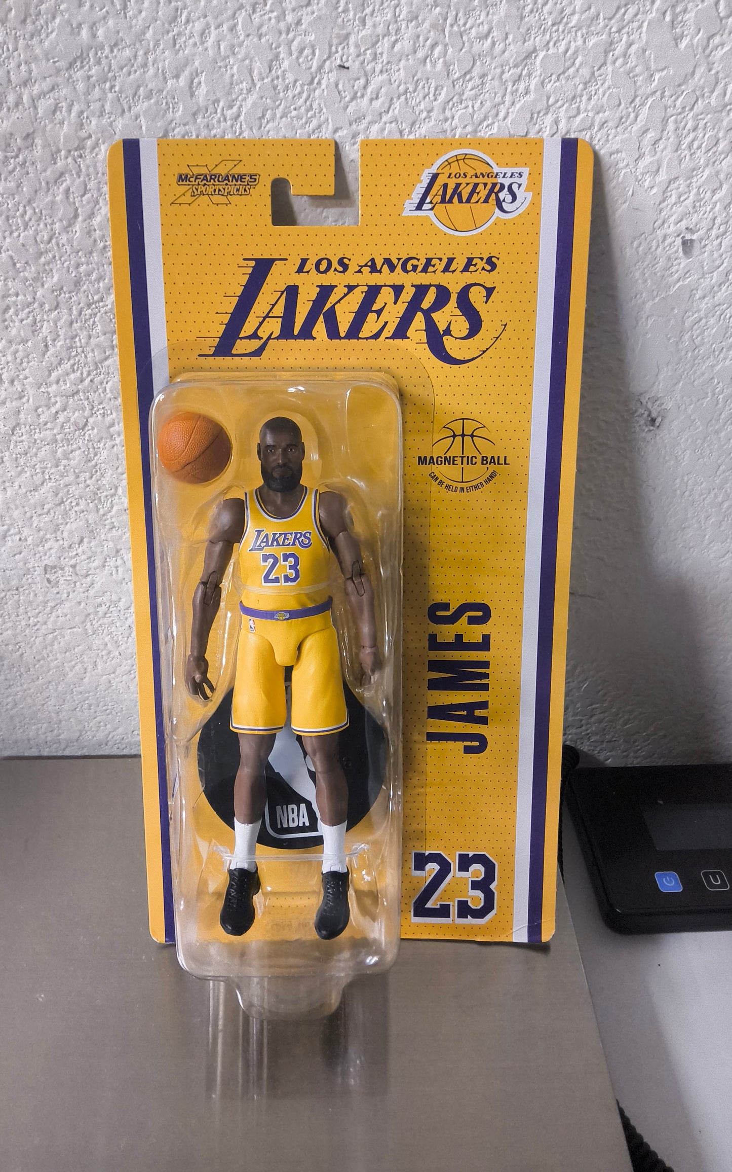McFarlane SportsPicks NBA LeBron James Los Angeles Lakers #23 Figure