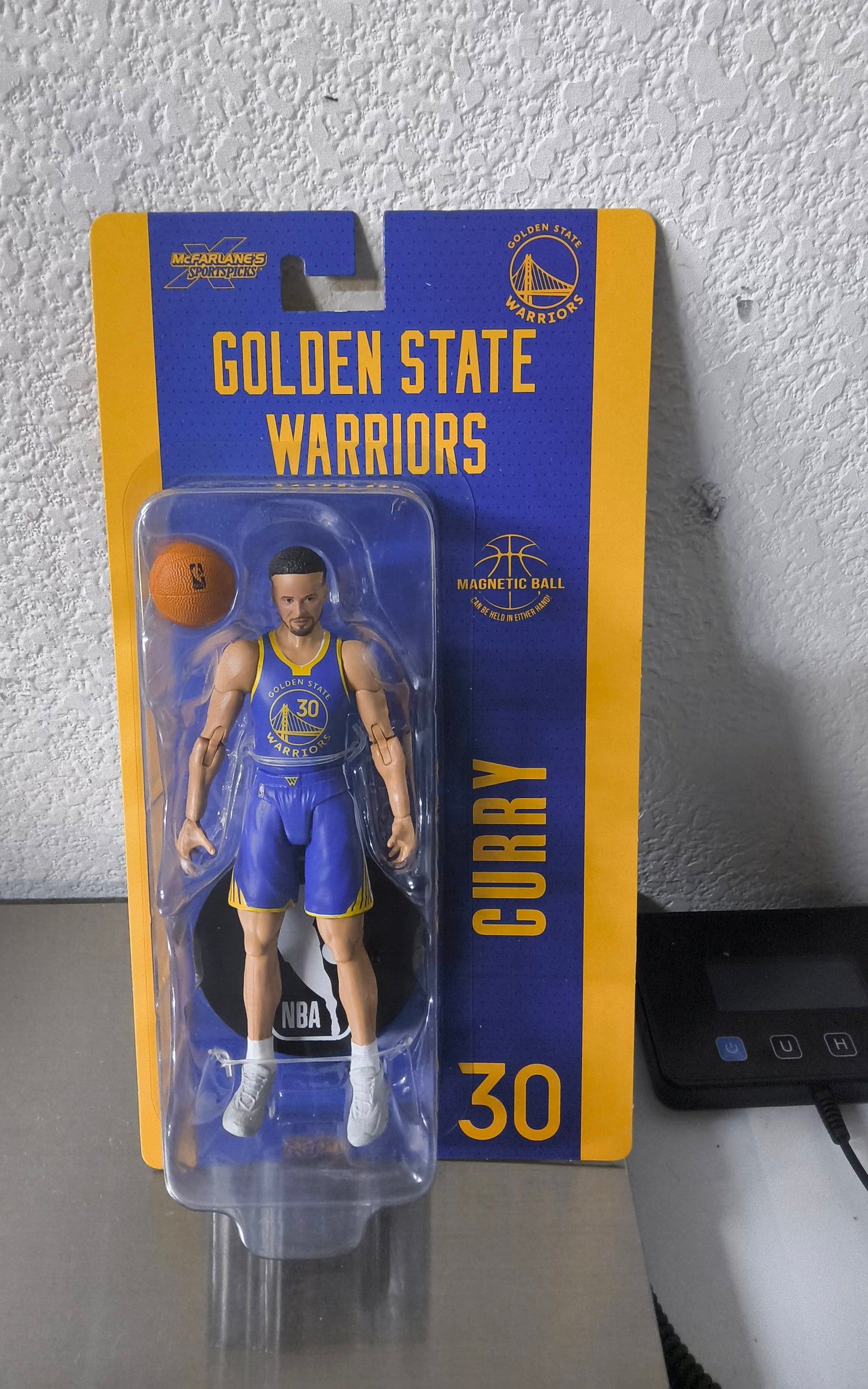 McFarlane SportsPicks Stephen Curry Golden State Warriors #30 Figure