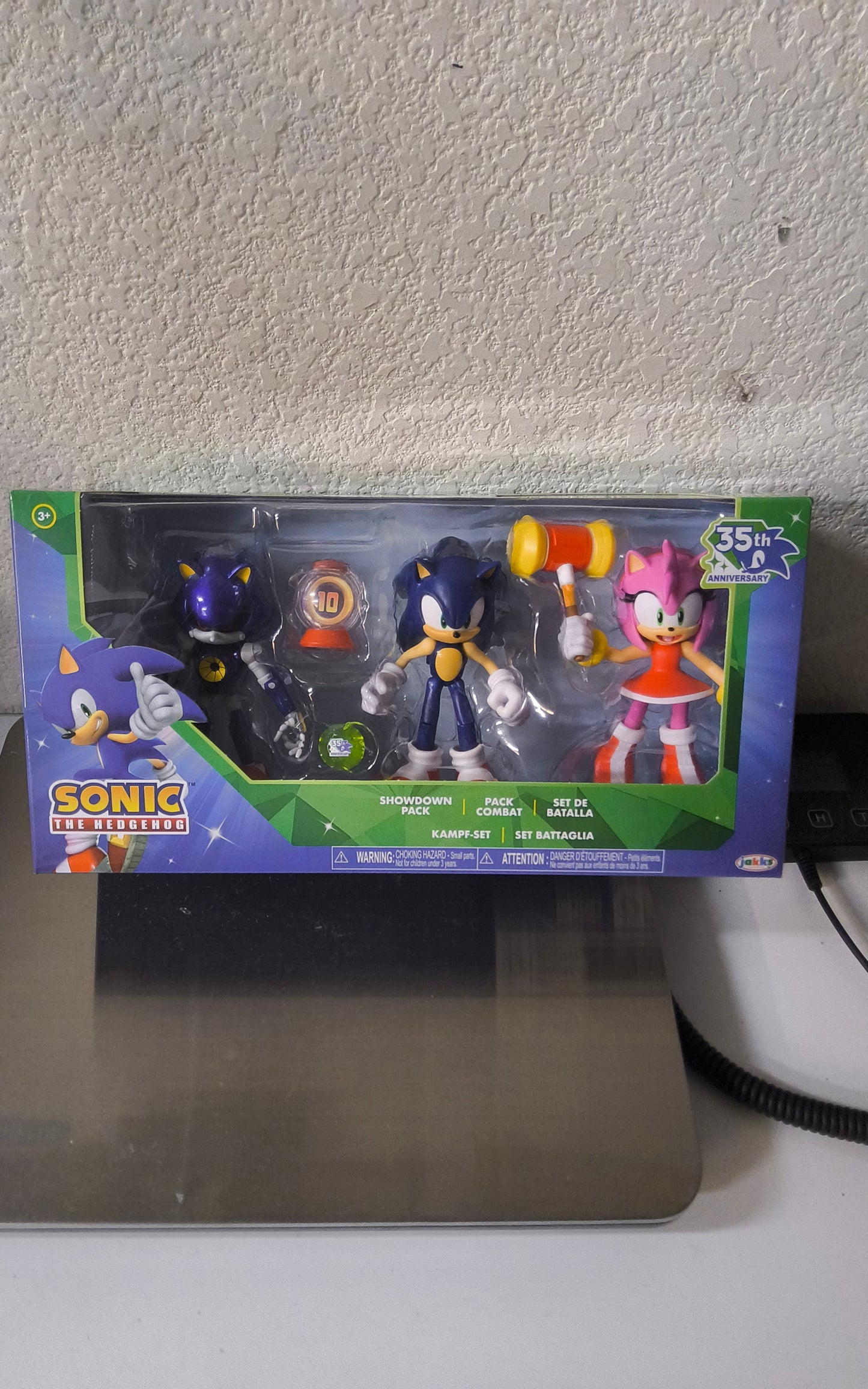 Sonic the Hedgehog 35th Anniversary Sonic, Amy and Metal Sonic Three-Pack