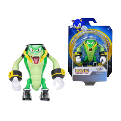 Jakks Pacific Sonic the Hedgehog Vector Action Figure – 2.5” Collectible Toy