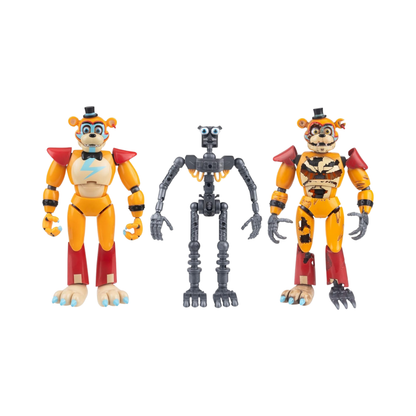 Five Nights at Freddy’s Endo-Series 6-Inch Glamrock Endo Figure – Freddy & Shattered Freddy