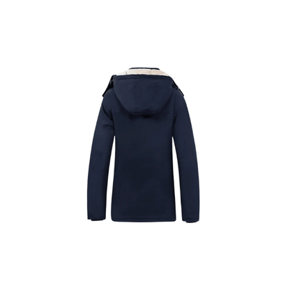 MaxByc Men's Hooded Winter Cotton Coat Puffer Jacket with Faux Fur Lining XL