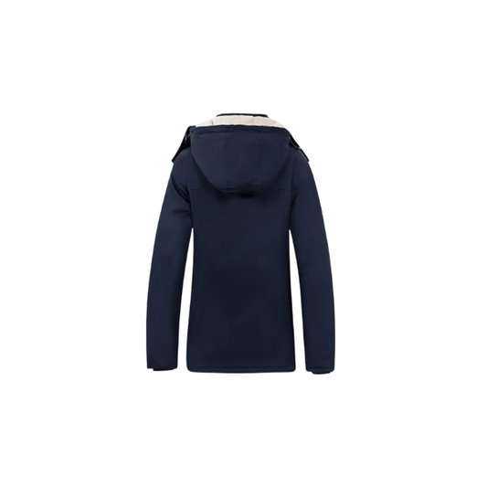 Casaco de inverno masculino MaxByc com capuz de algodão e forro de pele sintética, tamanho GG