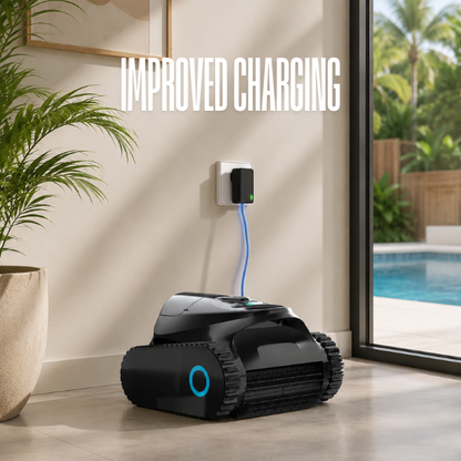 BRINBO C1 Cordless Robotic Pool Cleaner 180-Minute Runtime with App, Wall Climbing, Smart Routing and Dual Filtration