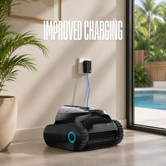 BRINBO C1 Cordless Robotic Pool Cleaner 180-Minute Runtime with App, Wall Climbing, Smart Routing and Dual Filtration