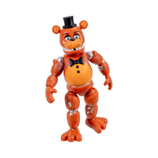 Five Nights at Freddy’s Withered Freddy - 5-Inch Articulated Figure with Jumpscare Feature and Glow-in-The-Dark Eyes