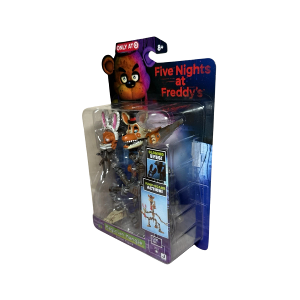 Five Nights at Freddy’s Magician Mangle Target Exclusive 5-Inch Jazwares Action Figure with Glow-in-the-Dark Eyes & Jumpscare Feature