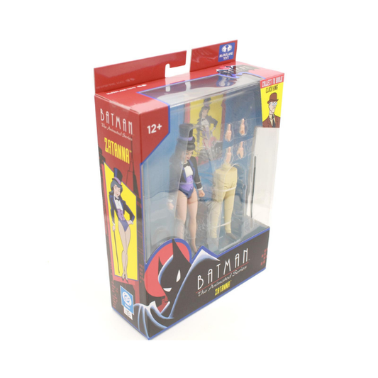 McFarlane DC Multiverse Batman The Animated Series Zatanna Build-A-Figure Clock King Figure 6in