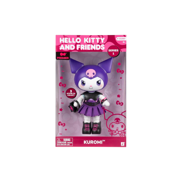 Hello Kitty and Friends – Kuromi Premier Series 1 Doll by Jazwares
