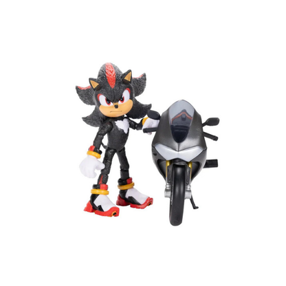 Shadow 5" Action Figure with Motorcycle – Exclusive Walmart Collectible
