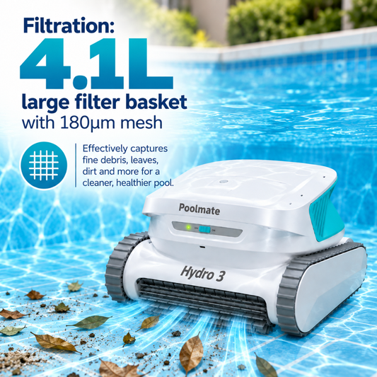 Chasing Hydro 3 Cordless Robotic Pool Cleaner for Floors Walls Waterline