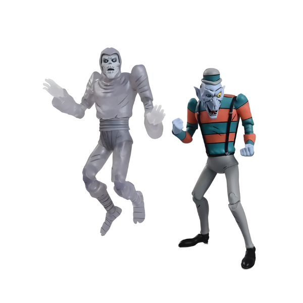 NECA TMNT Creepy Eddie & Shibano Sama Cartoon 2-Pack Action Figure Set Nickelodeon