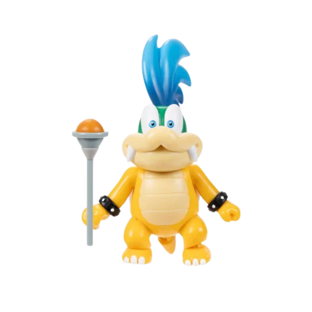 Nintendo Super Mario 4'' Larry with Magic Wand Action Figure