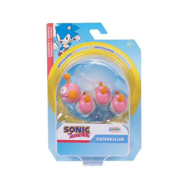 Jakks Pacific Sonic Caterkiller – 2.5" Poseable Action Figure Collectible