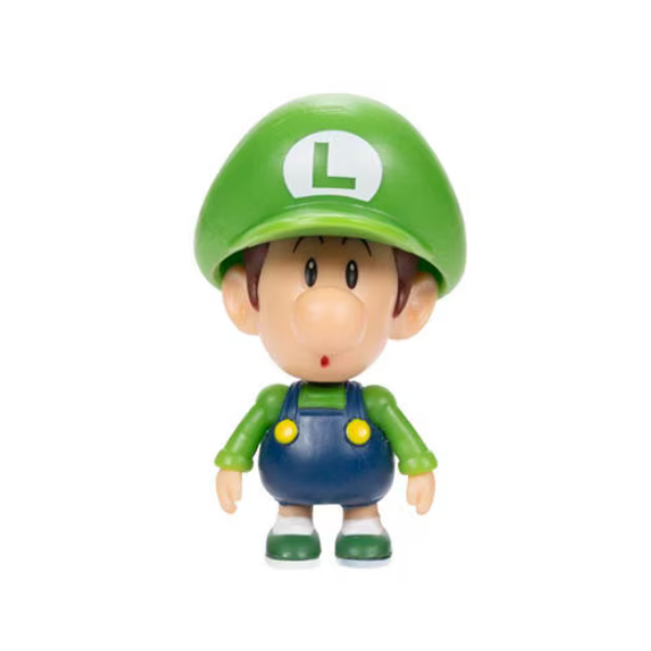 Jakks Pacific Super Mario Baby Luigi 2.5” Action Figure – World of Nintendo