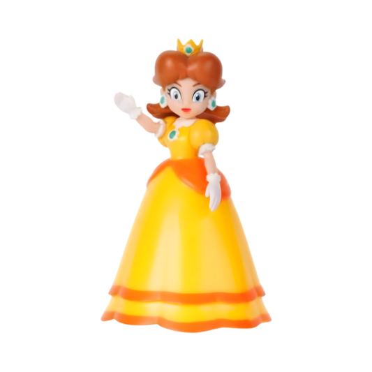 Super Mario Princess Daisy 2.5” Action Figure – Jakks Pacific Nintendo Collectible Toy