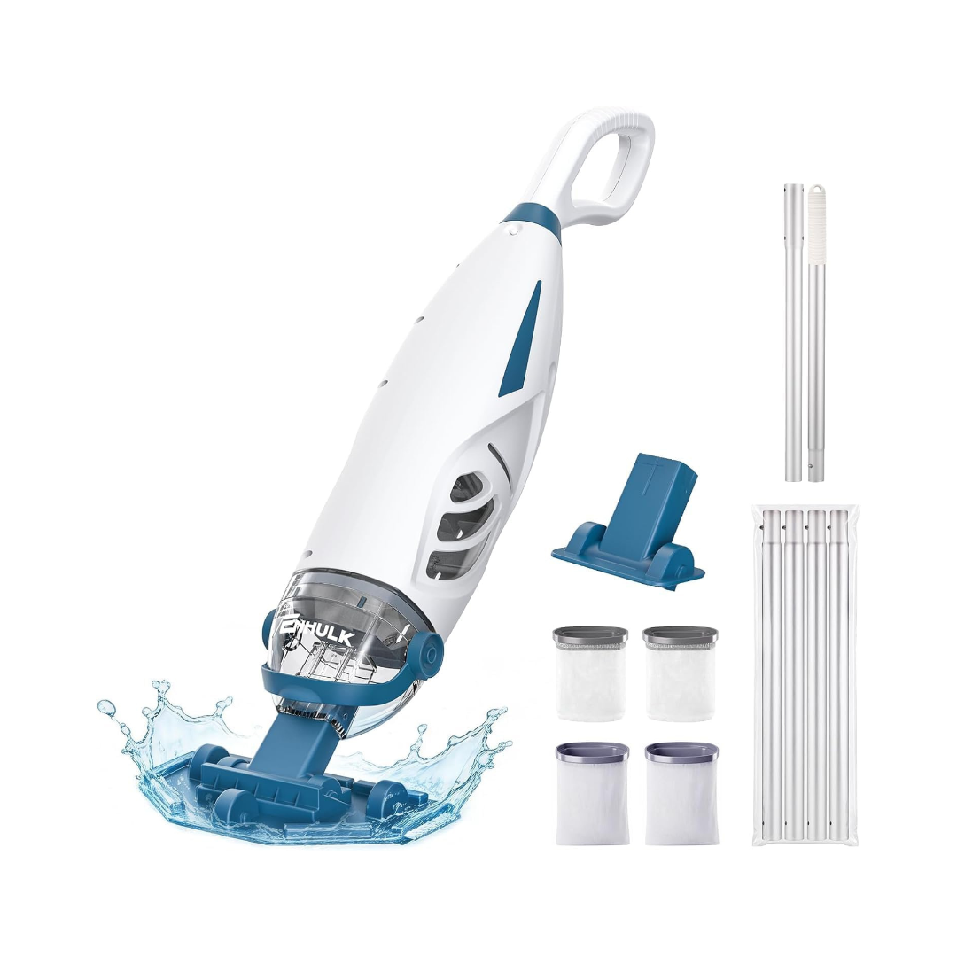 ENHULK PC68 Pro Cordless Handheld Pool Vacuum – Light Blue