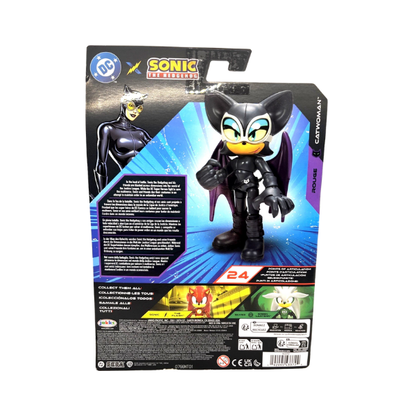 Jakks Pacific DC x Sonic the Hedgehog Rouge as Catwoman 5-Inch Action Figure