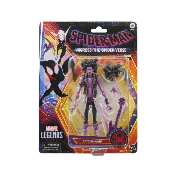 Marvel Legends Spider-Punk 6" Action Figure Across the Spider-Verse Hasbro