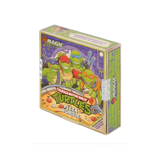 Magic The Gathering x TMNT Pizza Bundle Sealed Box Set – Collector Cards Limited Edition