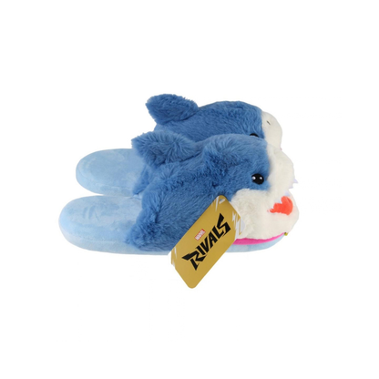 Marvel Rivals Jeff the Land Shark Plush Fluffy Slippers GameStop Exclusive One Size New