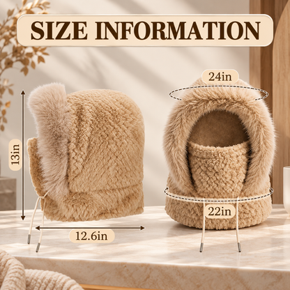 Bunnycool 4-Pack Winter Balaclava Ski Masks for Men and Women, Windproof