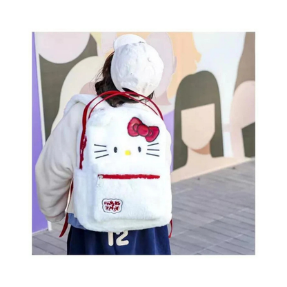 HZARTEWE Plush Backpack Bundle – Cute Kids & Adults School Travel Bag