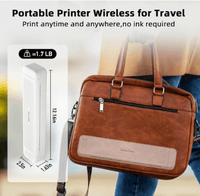 ItriAce P831 Portable Bluetooth Printer - Print Anywhere, Anytime!